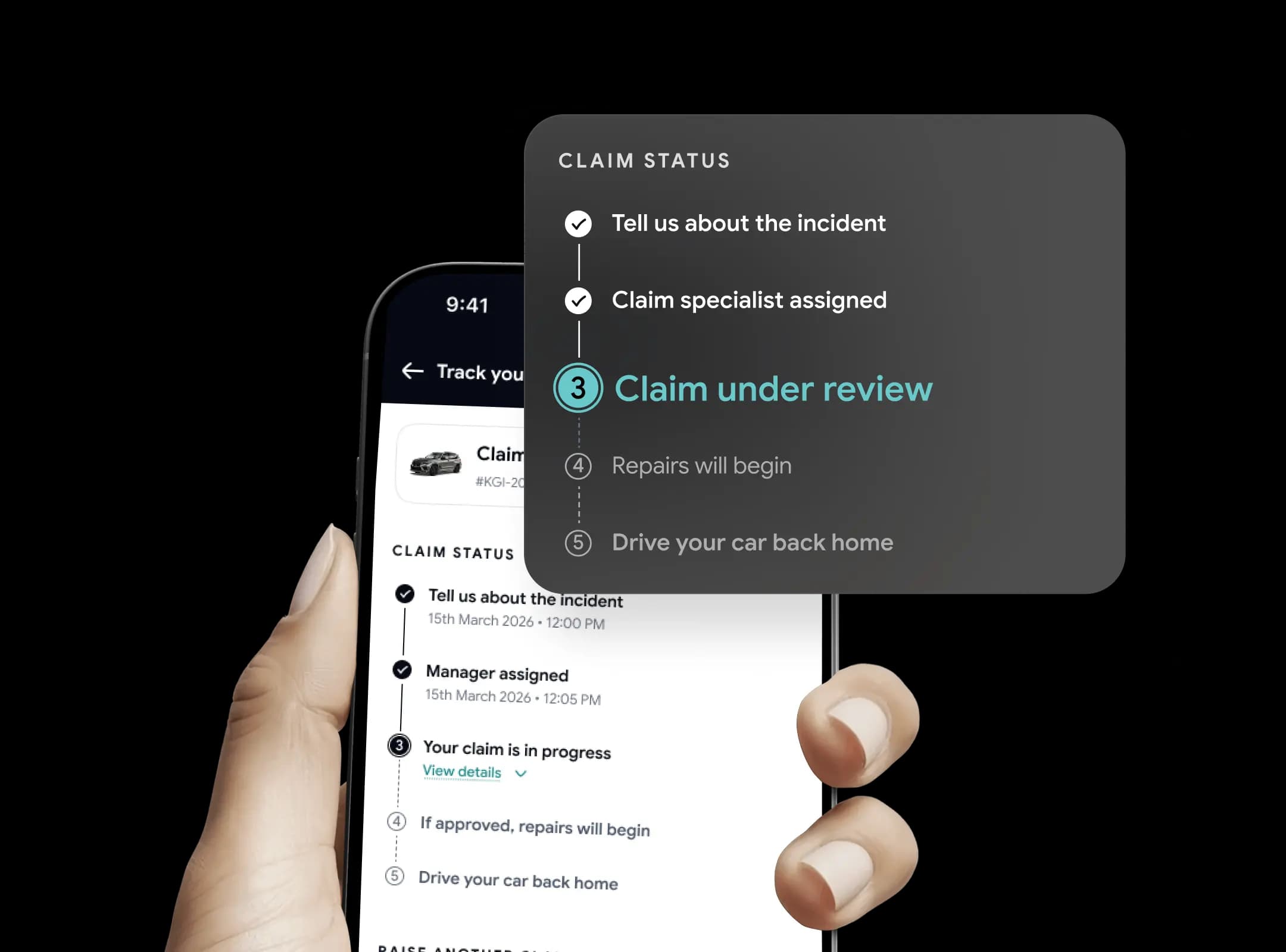 Claim approval and support